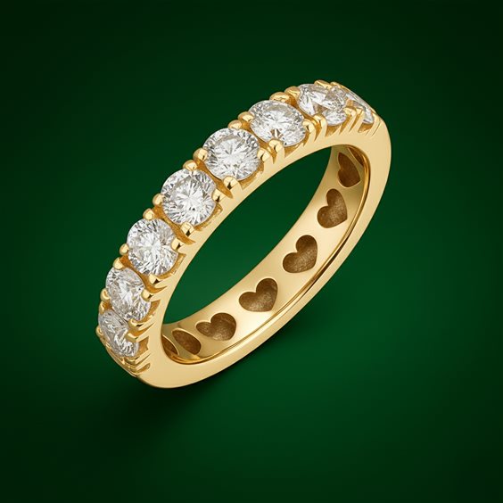 Ringe Namuri Dame in Gold Diamante 0.4 Ct ETH001-40/G - ETH001-40/G